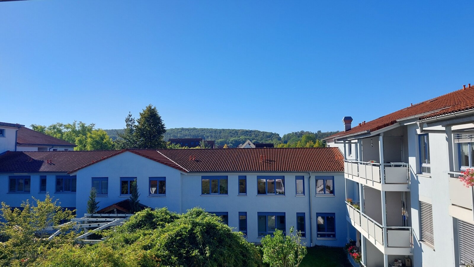 Ausblick vom Balkon Ausblick vom Balkon